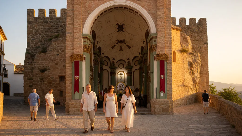 Montefríoの観光名所「Castillo Árabe e Iglesia de la Villa de Montefrío」（Poniente Granadino）：営業時間・料金・写真ギャラリー・アクセス完全ガイド — 歴史建築と散策路の風景