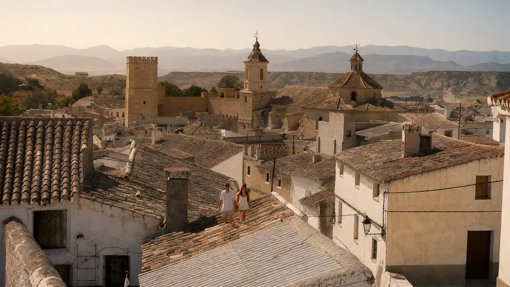 Orceの観光名所「Alcazaba de las Siete Torres, Palacio de los Segura y Museo de Prehistoria Primeros Pobladores de Europa en Orce」（Altiplano de Granada）：営業時間・料金・写真ギャラリー・アクセス完全ガイド — 周辺の自然景観と街並みのディテール