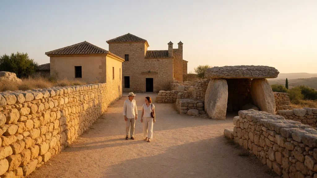 Salarの観光名所「Villa Romana de Salar」（Poniente Granadino）：営業時間・料金・写真ギャラリー・アクセス完全ガイド — 夕暮れのゴールデンアワーの景観