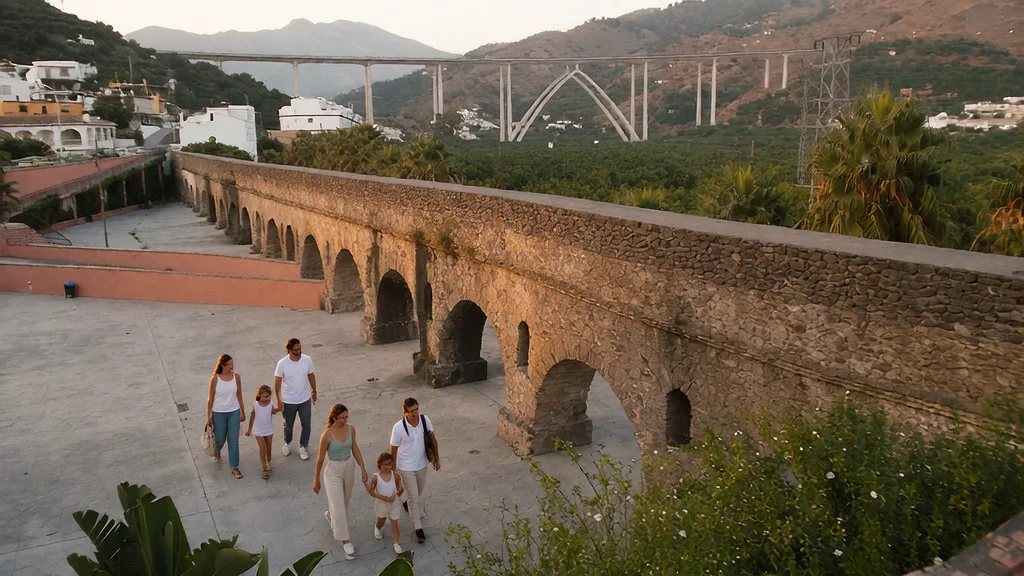 Acueducto Romano de Almuñécar y Termas de La Carrera in Almuñécar (Costa Tropical): openingstijden, prijzen, fotogalerij & bezoek — Historische architectuur en wandelpad