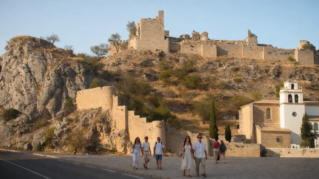Castillo de Moclín (Hisn al-Muklin) in Moclín (Poniente y Montes): openingstijden, prijzen, fotogalerij & bezoek — Hoofdzicht en omgeving