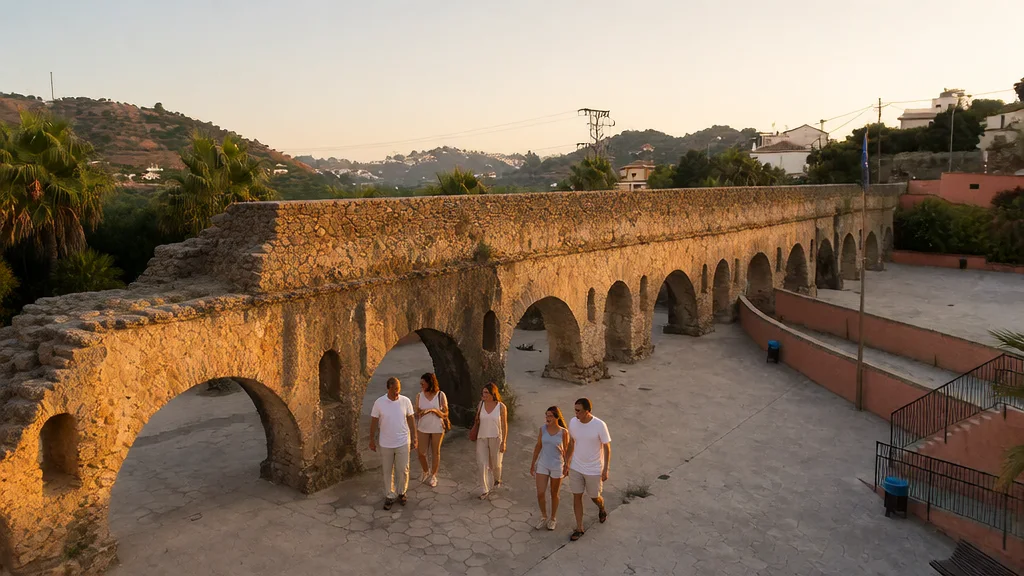 Acueducto Romano de Almuñécar y Termas de La Carrera em Almuñécar (Costa Tropical): horários, preços, galeria de fotos e visita — Detalhe paisagístico e ambiente cultural