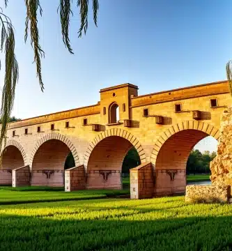 Pinos Puente 1 Puente califal de sillería sobre el río Cubillas en Pinos Puente, escenario del histórico regreso de Cristóbal Colón en 1492
