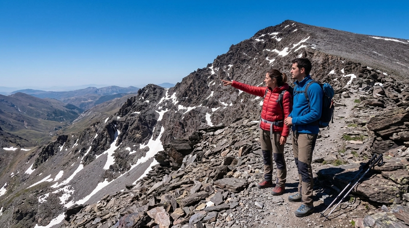 Subir al Veleta y Mulhacén en Verano: Rutas a Pie, Lanzaderas y Consejos 2026