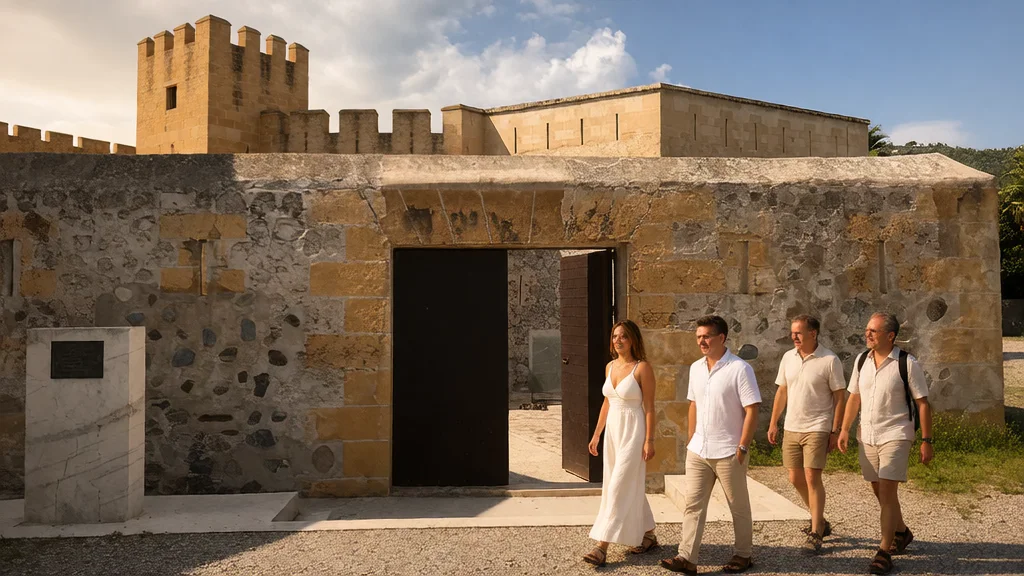 Castillo de La Herradura en Almuñécar: historia de la batería de Carlos III, horarios y exposiciones — Arquitectura histórica y paseo con visitantes