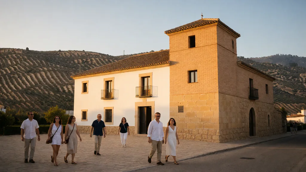 Casa-Museo Federico García Lorca y Casa de Bernarda Alba en Valderrubio: el corazón del teatro lorquiano — Detalle paisajístico y ambiente cultural