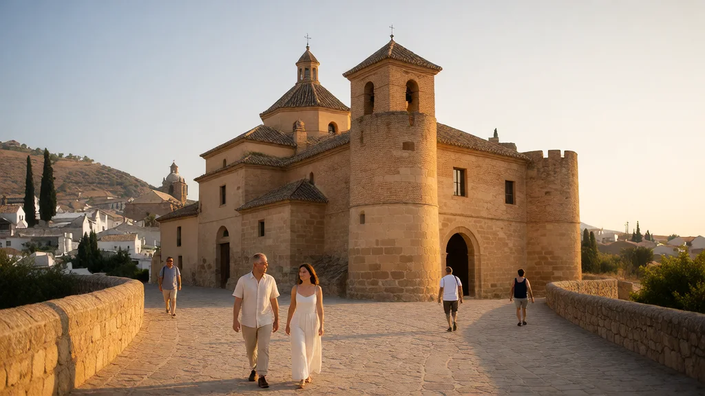 Castillo de Íllora e Iglesia de la Encarnación: el «Ojo de Granada» restaurado y la obra de Siloé — Arquitectura histórica y paseo con visitantes