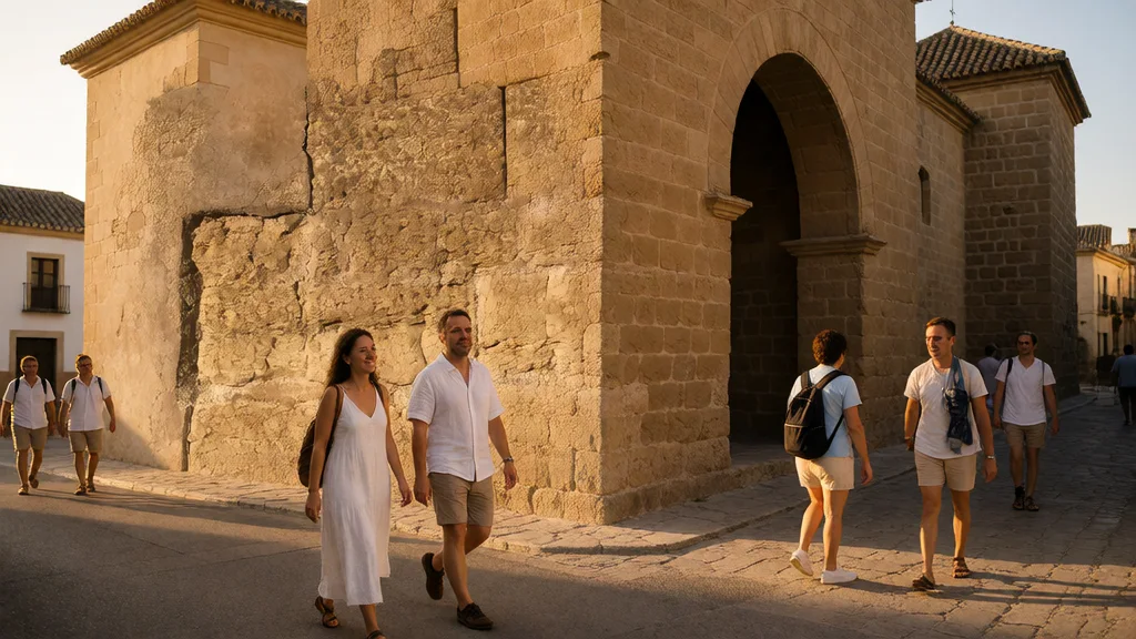 Criptopórtico y Baptisterio Romano-Paleocristiano y Torreón Árabe de Las Gabias — Arquitectura histórica y paseo con visitantes