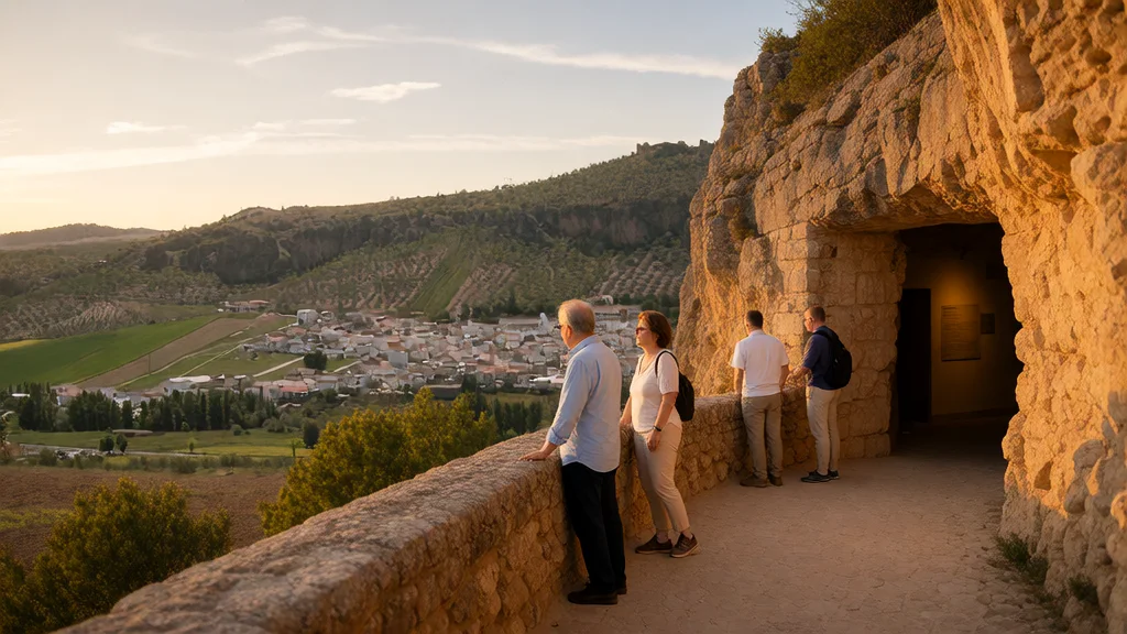Cueva de las Ventanas y Castillo Árabe de Píñar: tren turístico, recorrido accesible y reserva de entradas — Arquitectura histórica y paseo con visitantes