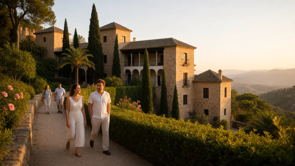 Jardín Nazarí (Generalife Chico) y Castillo de los Ulloa en Vélez de Benaudalla: horarios y visitas — Detalle paisajístico y ambiente cultural