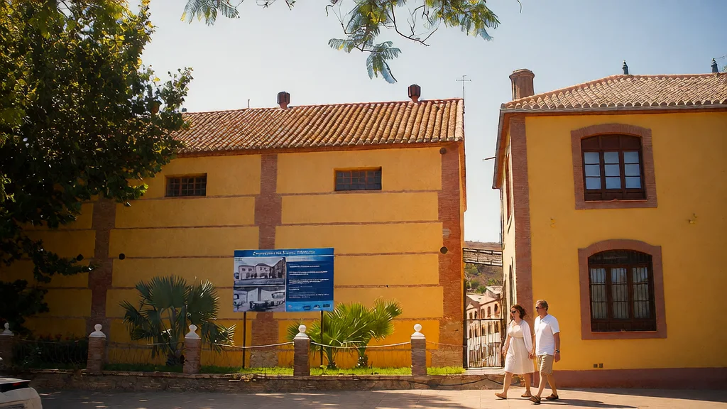 Museo Preindustrial de la Caña de Azúcar de Motril: el Ingenio de la Palma, horarios y precios — Perspectiva patrimonial a luz de atardecer