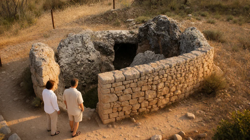 Parque Megalítico de Gorafe y Ruta de los Dólmenes: Las Majadillas, Hoyas del Conquín y Llano de Olivares — Perspectiva patrimonial a luz de atardecer