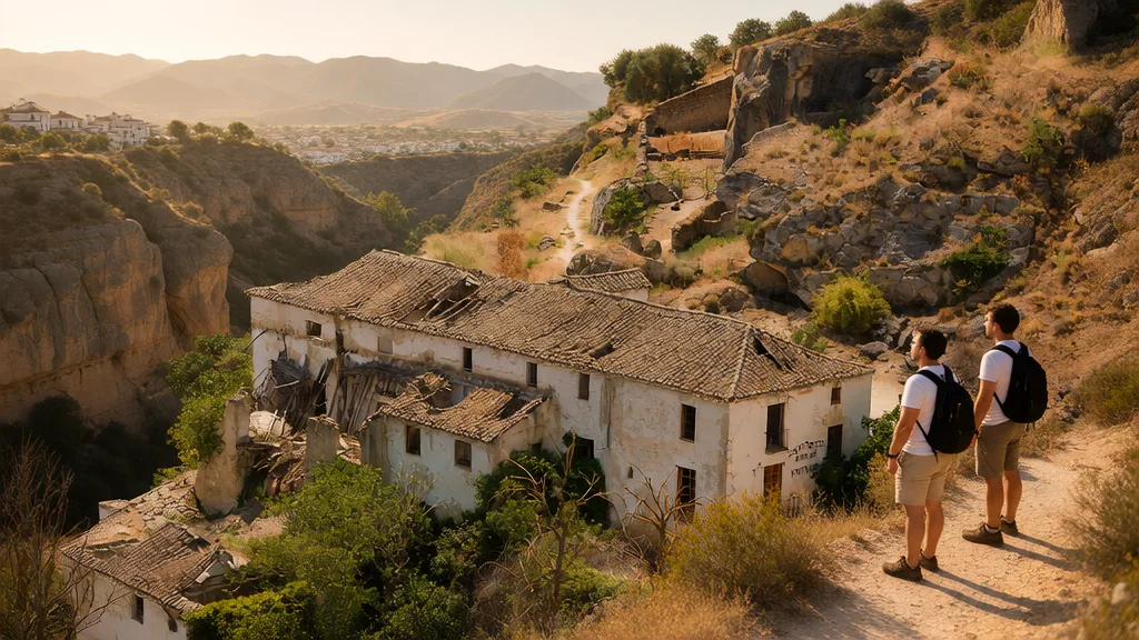 Monumento Natural Tajos de Alhama, Mazmorras y Puente Romano: ruta por el cañón del río Alhama — Detalle paisajístico y ambiente cultural