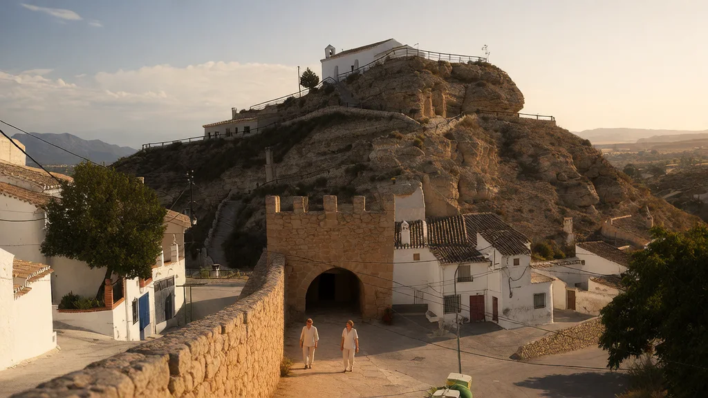 Yacimiento Argárico del Castellón Alto y Necrópolis Íbera de Tútugi en Galera: la Momia de Galera — Detalle paisajístico y ambiente cultural