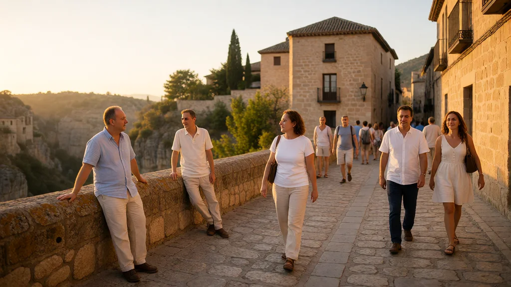 Alhama de Granada: qué ver, los Tajos y cómo visitar el balneario — Perspectiva patrimonial a luz de atardecer