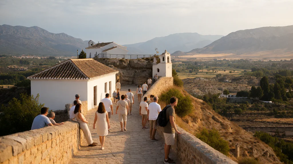 Galera: qué ver, Castellón Alto, Tútugi y museo — Arquitectura histórica y paseo con visitantes