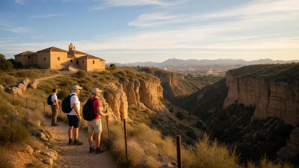 Gorafe: CIM, dólmenes y rutas por Los Coloraos — Perspectiva patrimonial a luz de atardecer