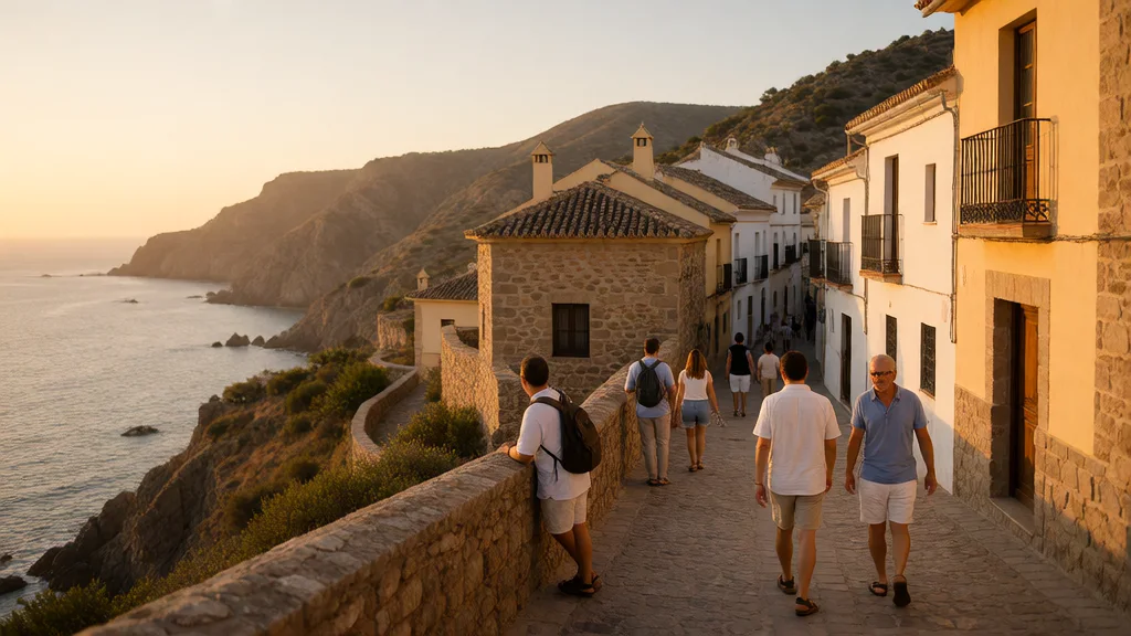 O que ver em Gualchos – Castell de Ferro (Granada): pontos de interesse, galeria de fotos e como chegar — Perspetiva patrimonial ao pôr do sol