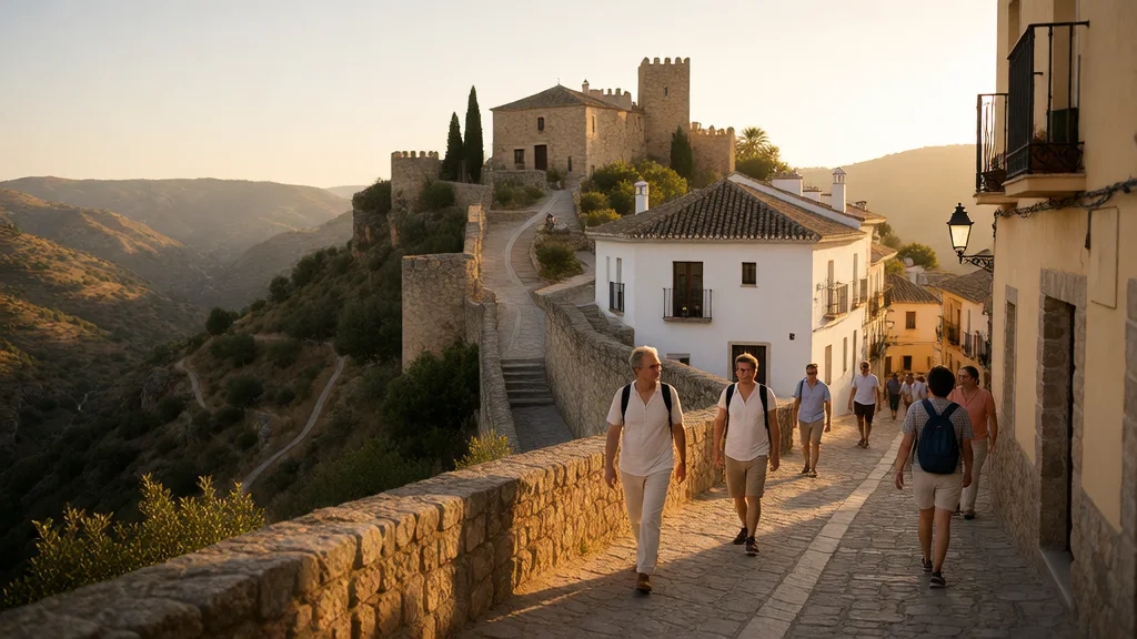 Qué ver en Iznalloz (Granada): puntos de interés, galería de fotos y cómo llegar — Perspectiva patrimonial a luz de atardecer