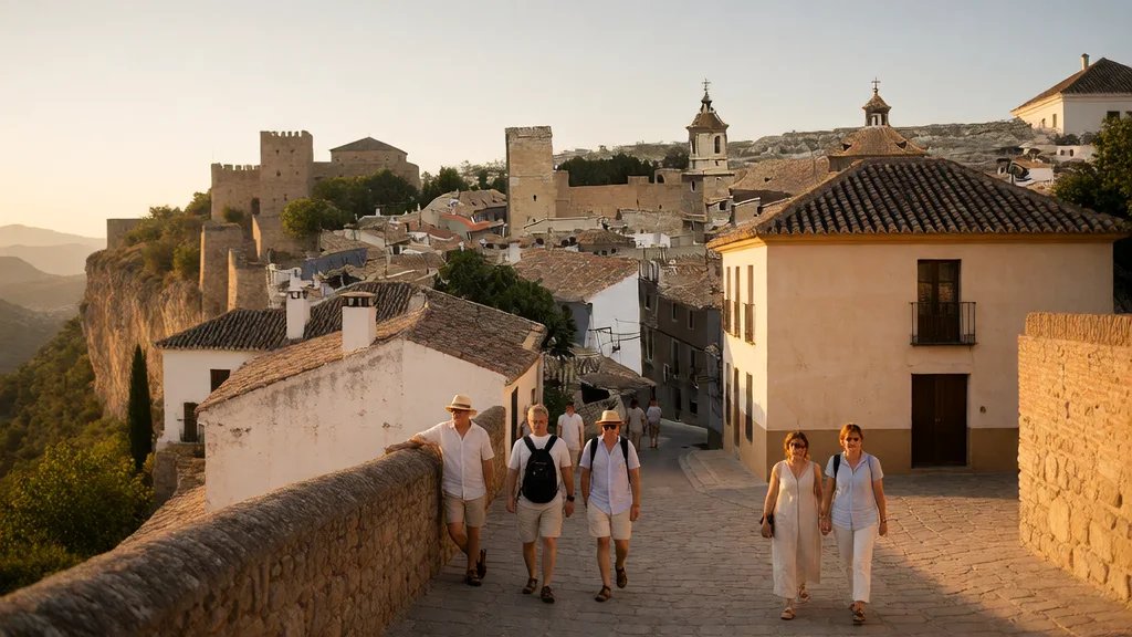 Orce: museo, yacimientos, alcazaba y Fuencaliente — Detalle paisajístico y ambiente cultural