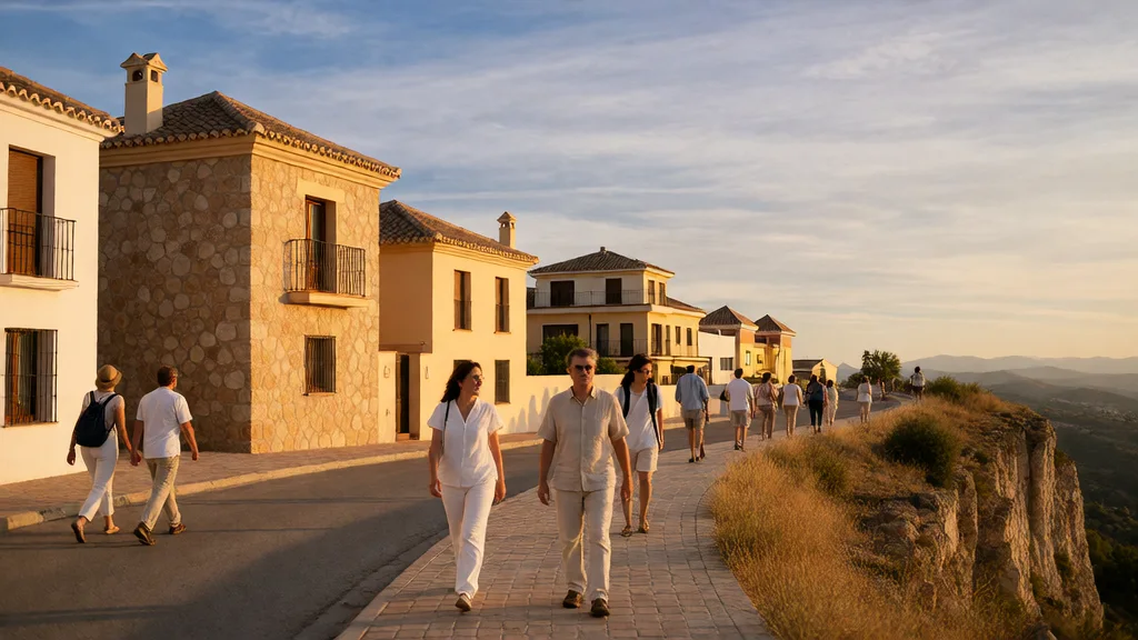 Valderrubio: casas de Lorca, Bernarda Alba y reservas — Arquitectura histórica y paseo con visitantes