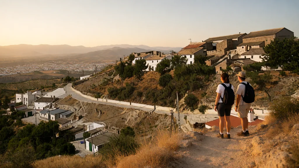 Zújar: Jabalcón, Negratín y balneario para tu visita — Arquitectura histórica y paseo con visitantes