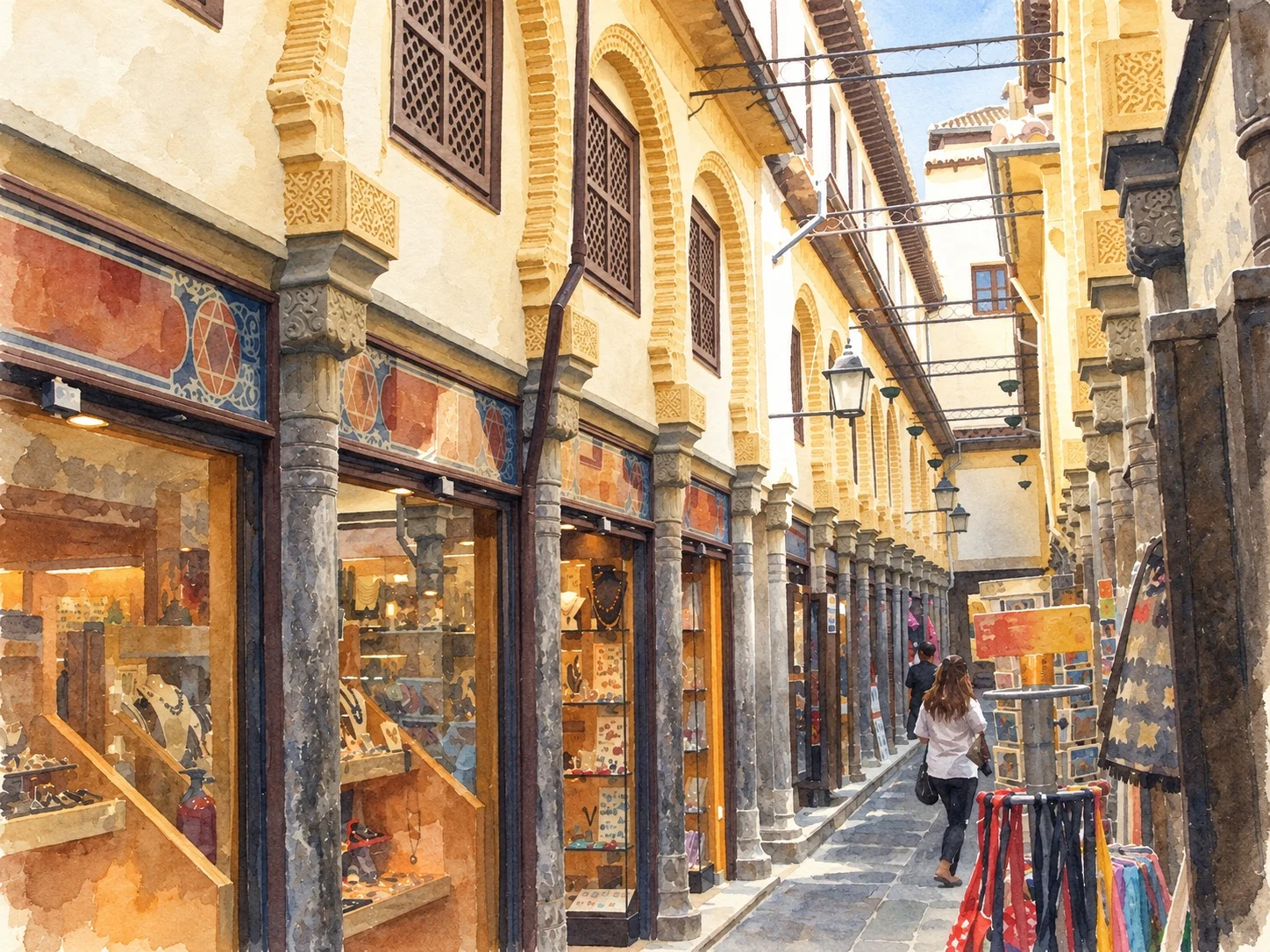 Alcaicería di Granada: storia, passeggiate e shopping