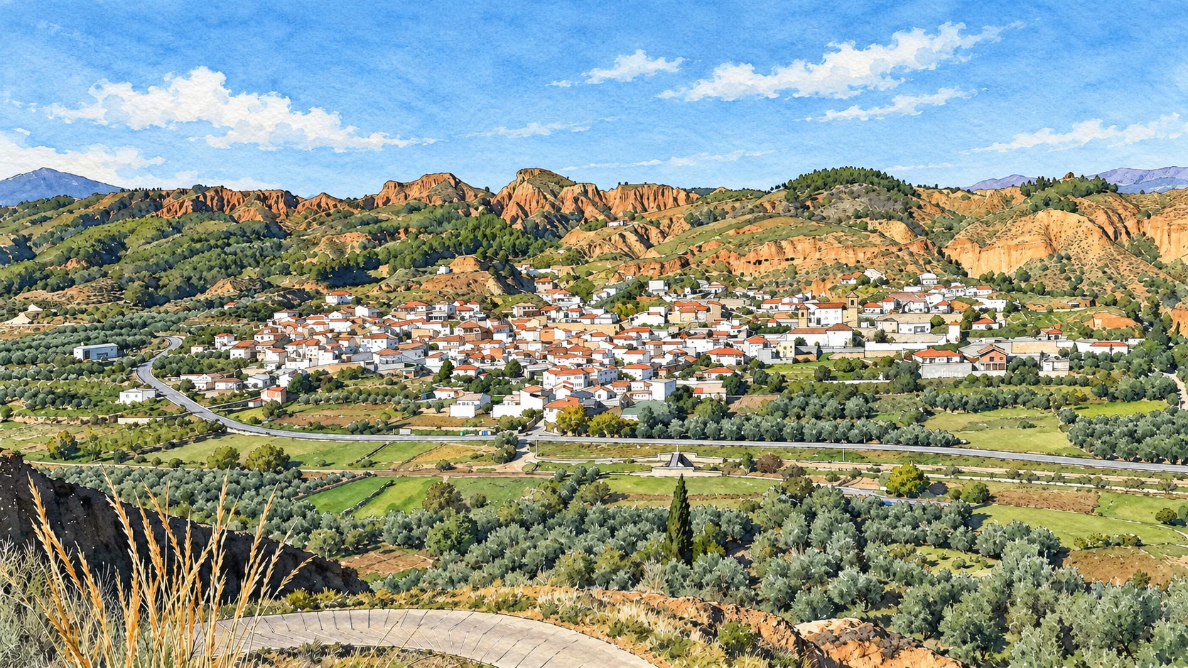 Beas de Guadix: miradores, iglesia de la Anunciación y cuevas — GranadaSmile.com