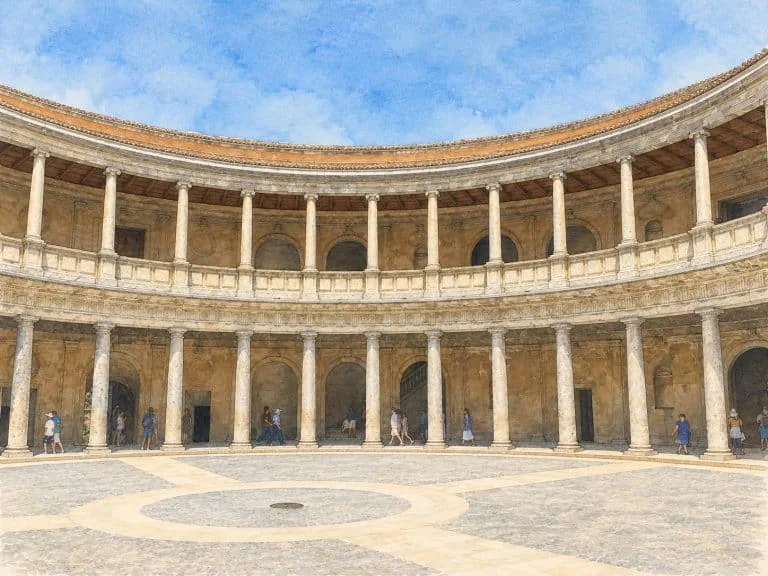 Palácio de Carlos V: acessos, horários e os seus dois museus
