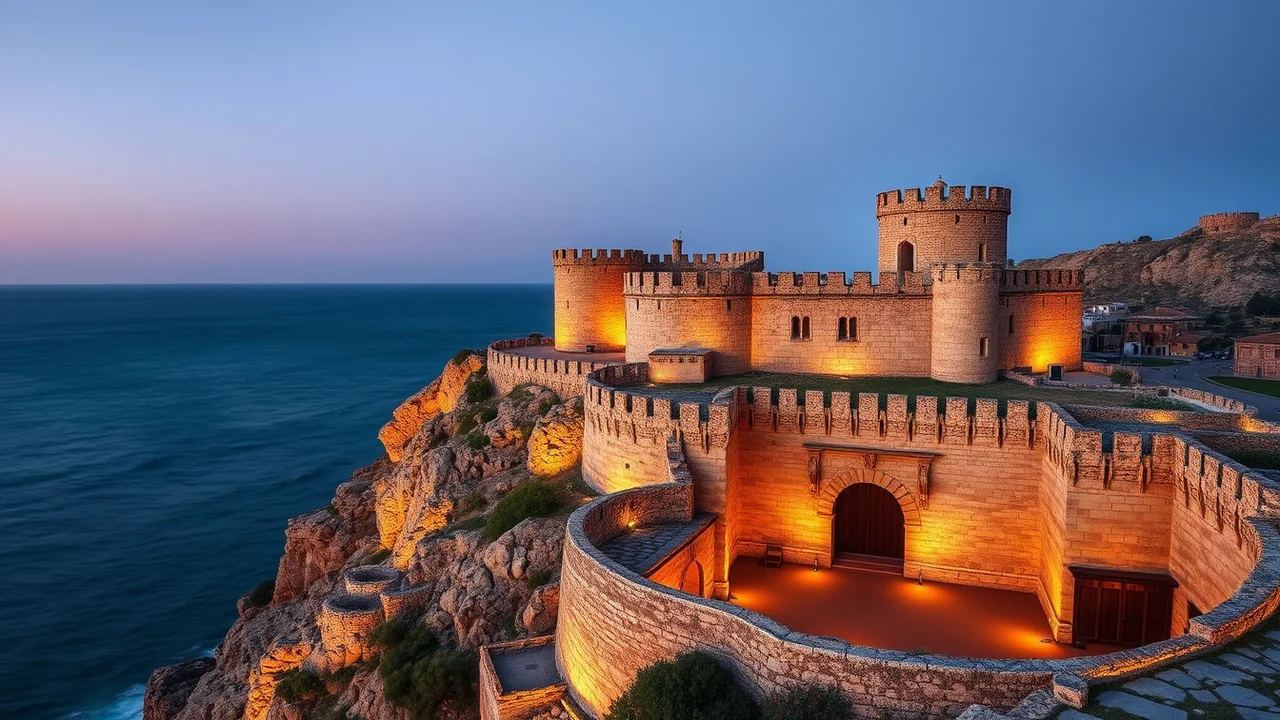 Visita Nocturna Teatralizada al Castillo de San Miguel: Historia de Al-Munakkab at Castillo de San Miguel (Friday, October 16, 2026) — Guida di Granada · GranadaSmile.com